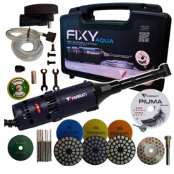 FERRATI FIXY AQUA 2026 MINI SZLIFIERKA / WIERTARKA 550W ZESTAW WALIZKA OSPRZĘT