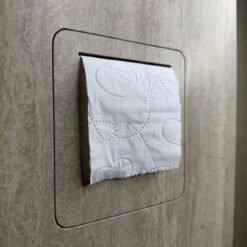 UKRYTY UCHWYT NA PAPIER TOALETOWY WBUDOWANY W PŁYTKI EDPLIT E 70002