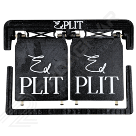 Alternative view of PRZYCISK WC BEZRAMKOWY LICOWANY Z PŁYTKĄ DWA KLAWISZE EDPLIT UNIWERSALNY