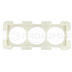 RAMKA PODTRÓJNA EDPLIT DO GNIAZDEK I WŁĄCZNIKÓW