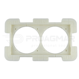 RAMKA PODWÓJNA EDPLIT DO GNIAZDEK I WŁĄCZNIKÓW