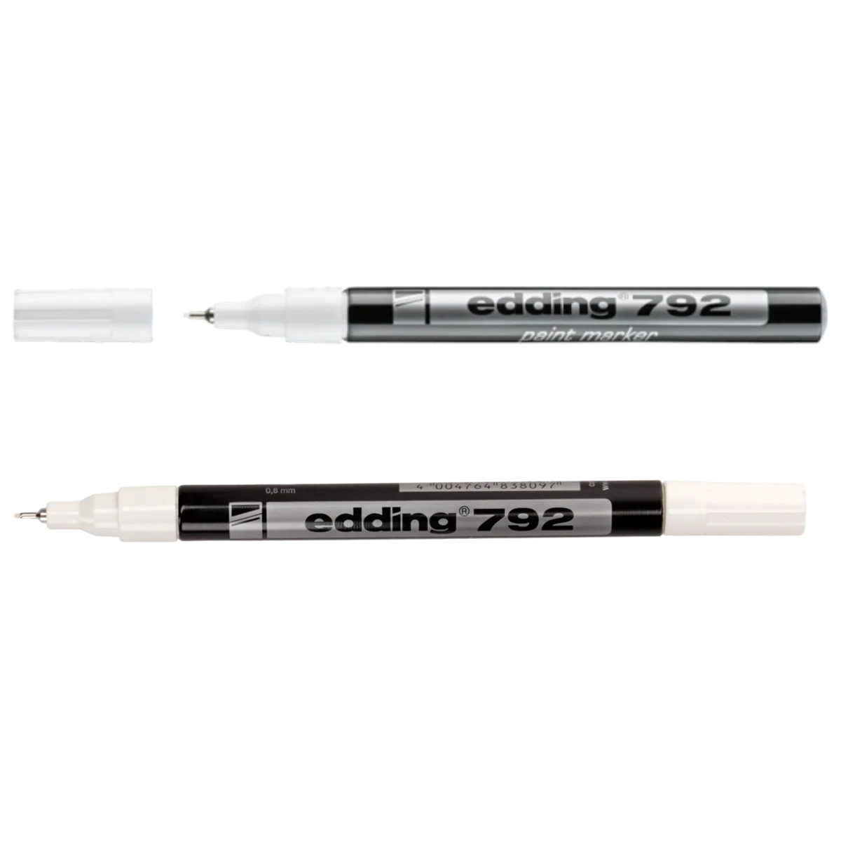 MARKER ZNACZNIK PRECYZYJNY 0,8mm BIAŁY OLEJOWY EDDING, zdjęcie 4