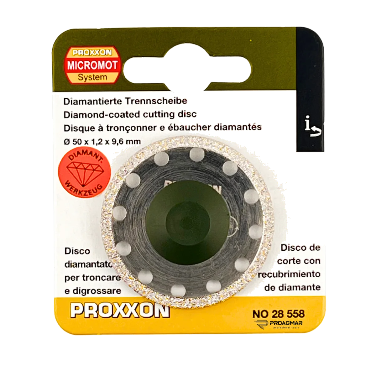 TARCZA 50mm x 1,2 mm LHW / A + LHW PROXXON 28558, zdjęcie 4