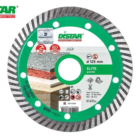 TARCZA DISTAR ELITE Ø125mm GRANIT