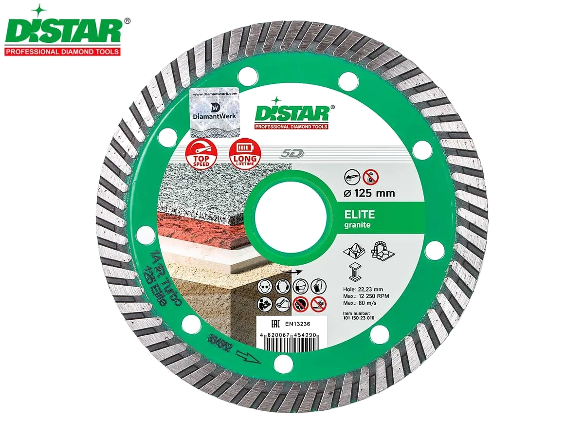 TARCZA DISTAR ELITE Ø125mm GRANIT