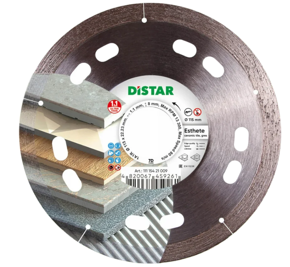 TARCZA DISTAR ESTHETE ø115mm
