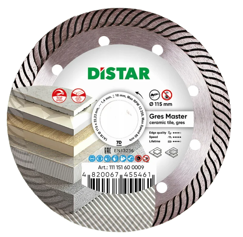TARCZA DISTAR GRES MASTER 115mm