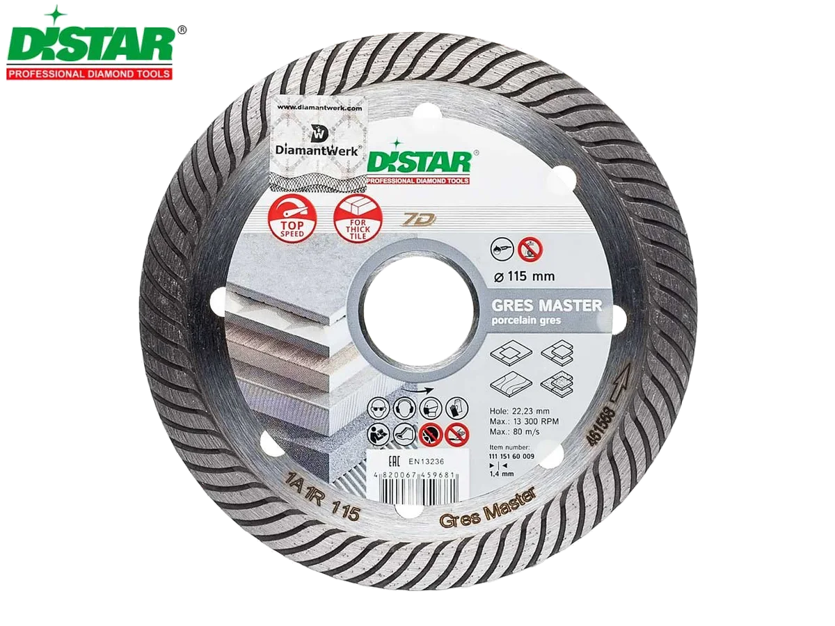 TARCZA DISTAR GRES MASTER 115mm, zdjęcie 4