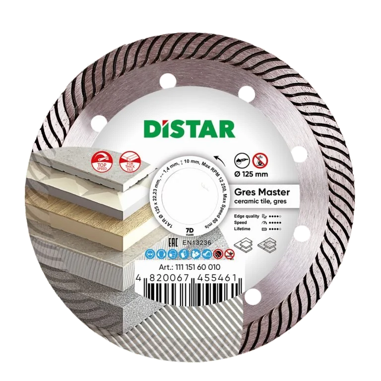 TARCZA DISTAR GRES MASTER 125mm
