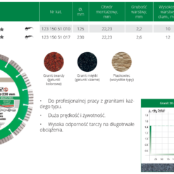 TARCZA DISTAR MAESTRO H12 Ø125mm, zdjęcie 2