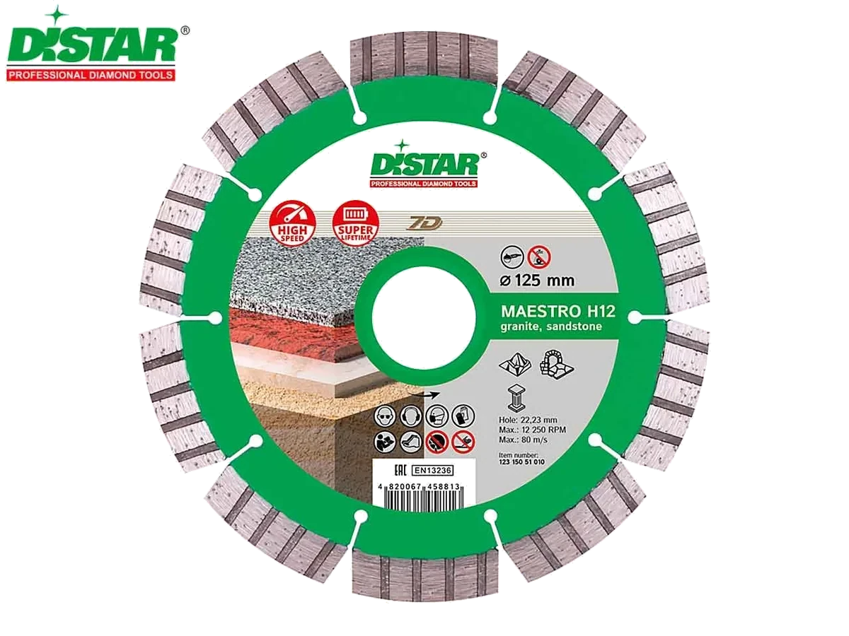 TARCZA DISTAR MAESTRO H12 Ø125mm, zdjęcie 3