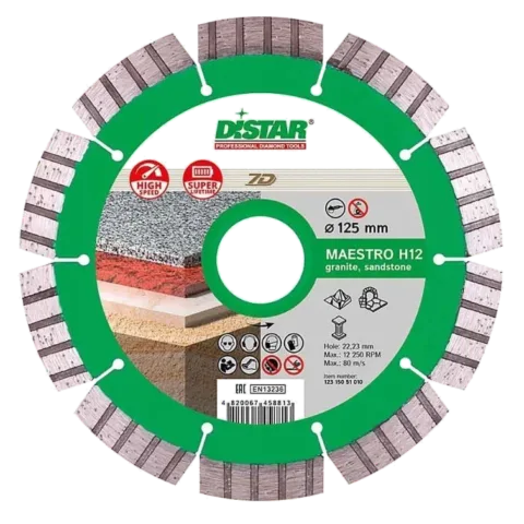 TARCZA DISTAR MAESTRO H12 Ø125mm