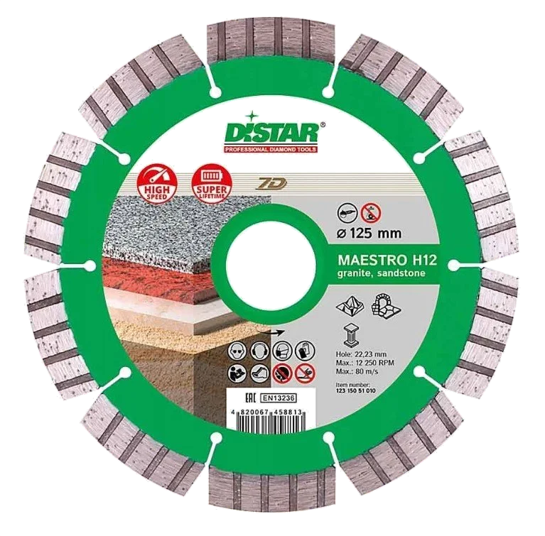 TARCZA DISTAR MAESTRO H12 Ø125mm