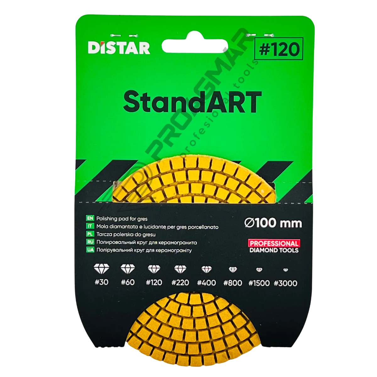 PAD POLERSKI #120 100mm DISTAR 