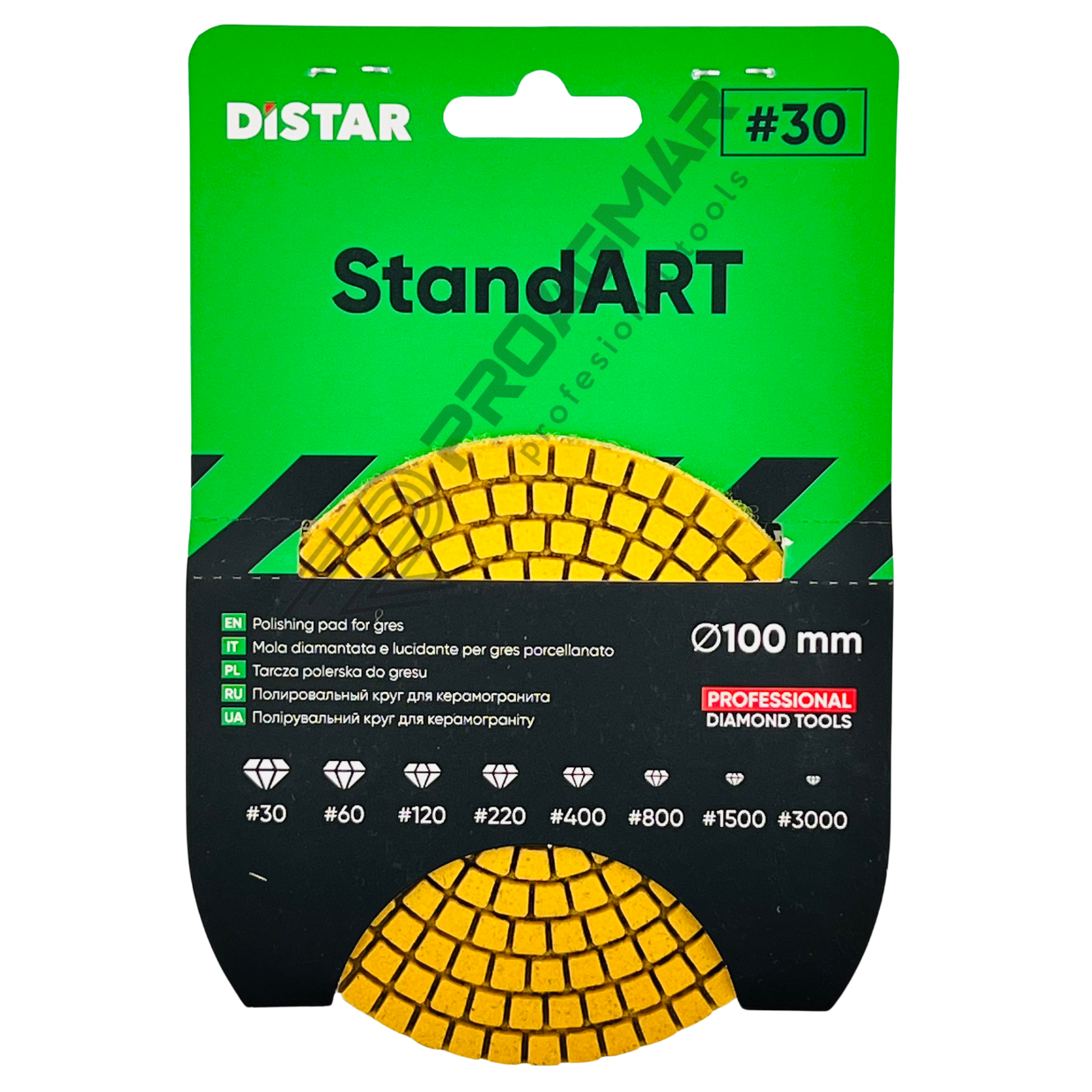 PAD POLERSKI #30 100mm DISTAR