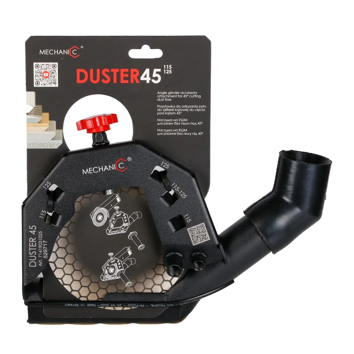 ODCIĄG PYŁU CIĘCIE 45 MECHANIC DUSTER DISTAR, zdjęcie 8