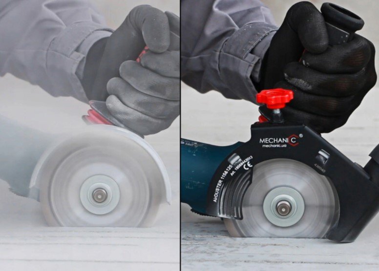 ODCIĄG PYŁU CIĘCIE PROSTE MECHANIC AIR DUSTER, zdjęcie 5