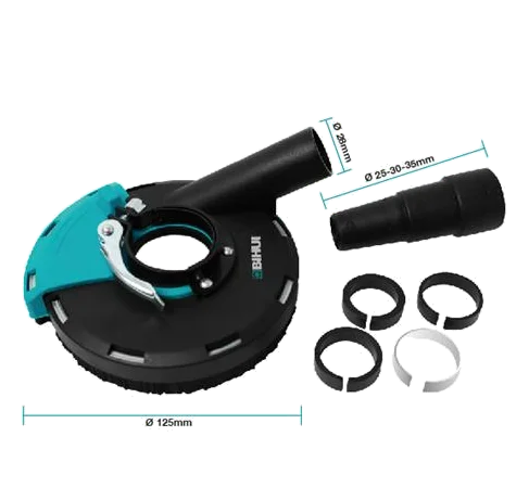 OSŁONA DO BETONU ODCIĄG PYŁU BIHUI 125mm