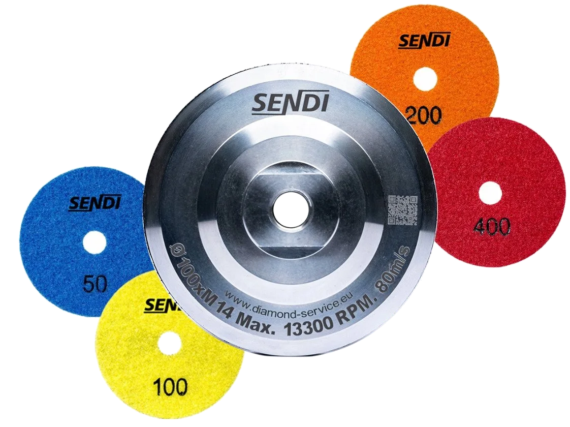 PAD DYSK POLERSKI SENDI ŚR.100mm GRADACJA 50, zdjęcie 2