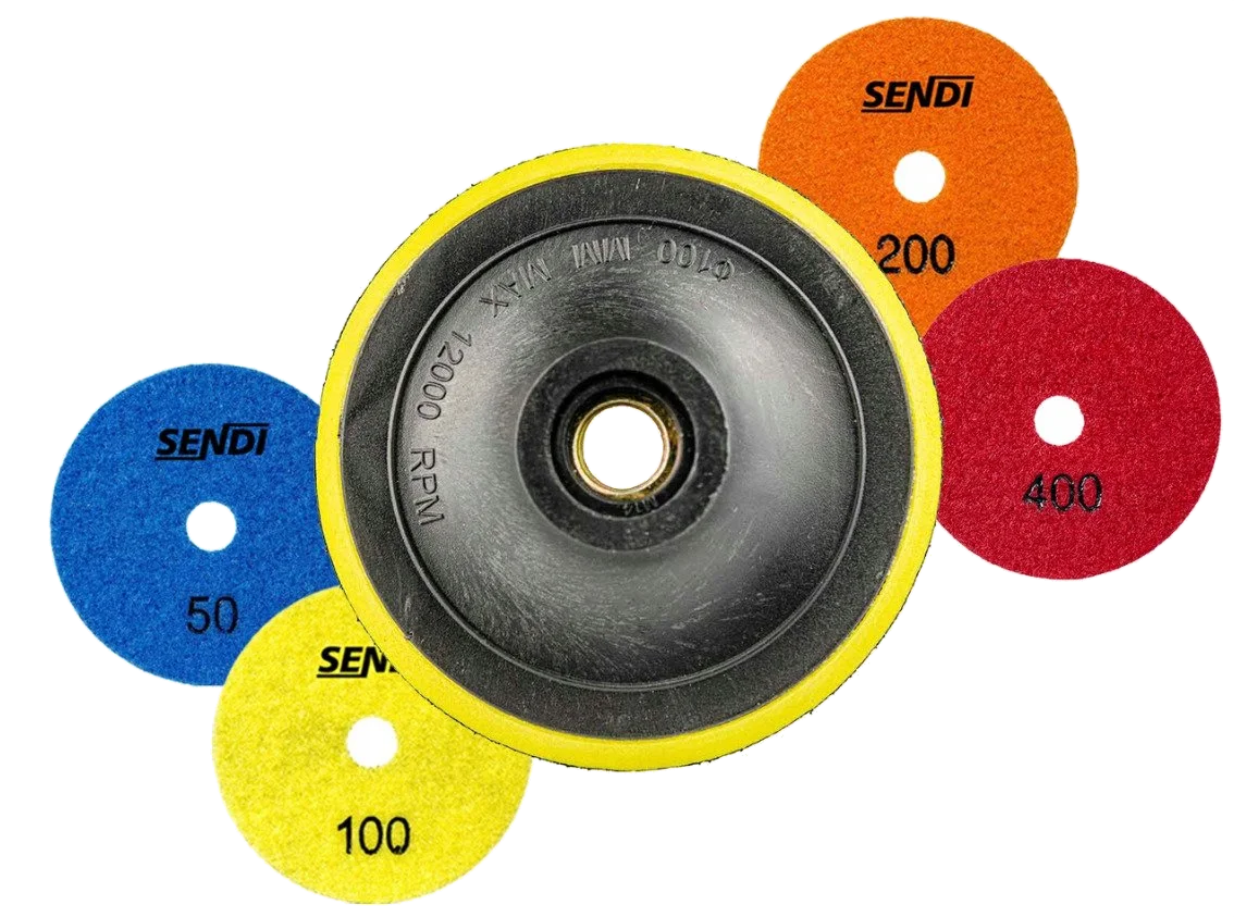 PAD DYSK POLERSKI SENDI ŚR.100mm GRADACJA 50, zdjęcie 3