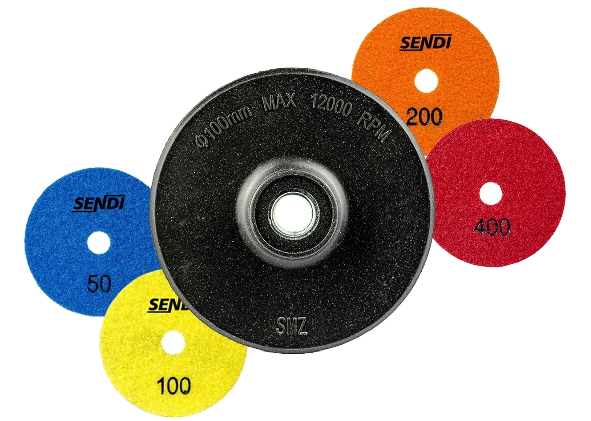 PAD DYSK POLERSKI SENDI ŚR.100mm GRADACJA 50, zdjęcie 4