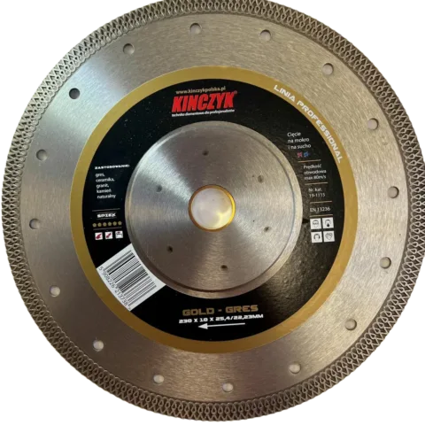TARCZA KINCZYK GOLD GRES 230mm