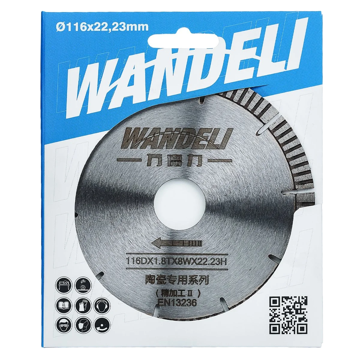 TARCZA WANDELI ø116mm (JP) 22,23mm