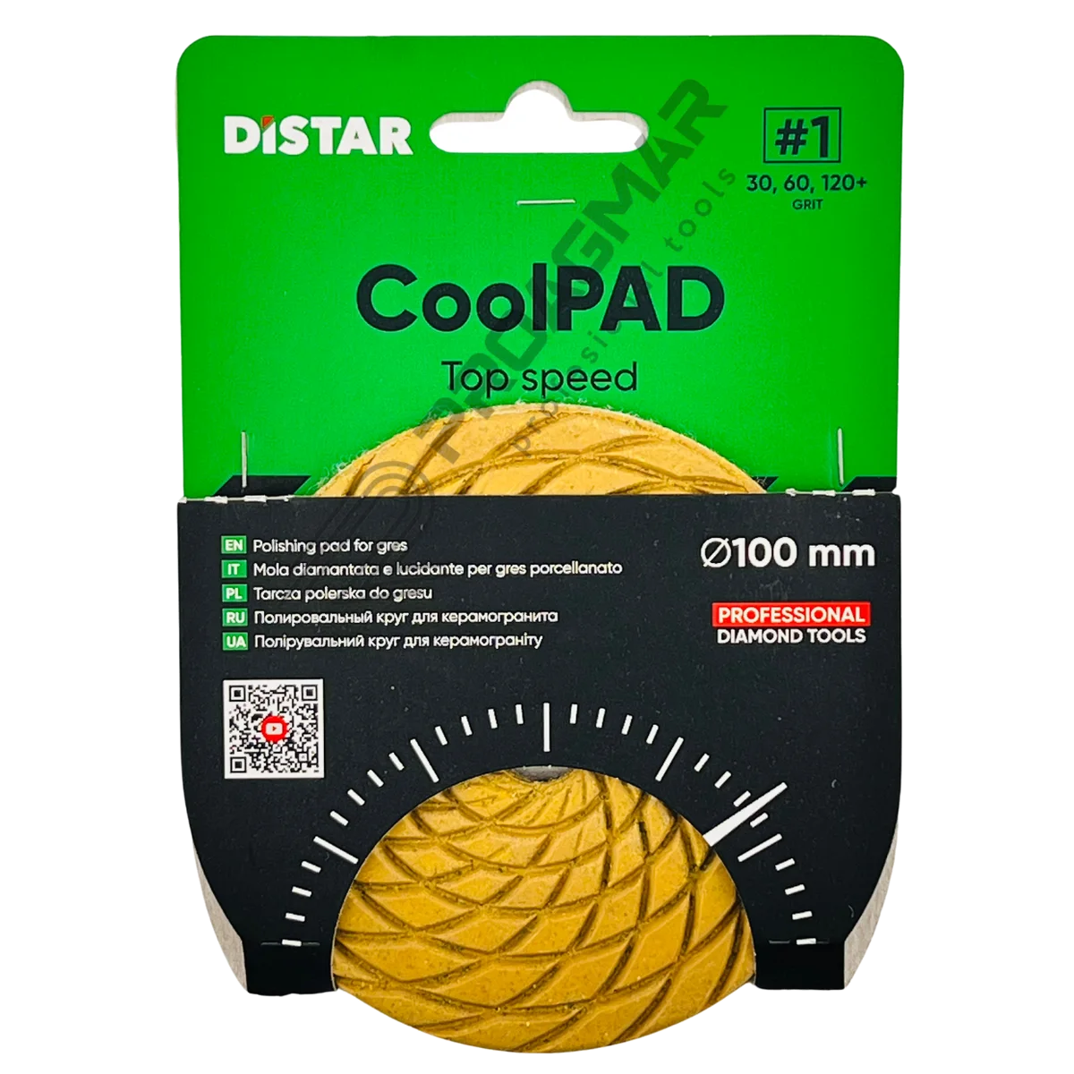 PAD POLERSKI DISTAR 100mm CoolPad 1