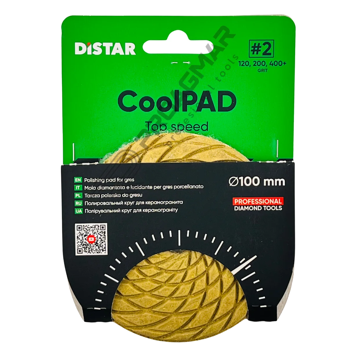 PAD POLERSKI DISTAR 100mm CoolPad 2
