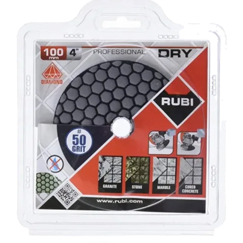 PAD POLERSKI RUBI 100mm grad. 50 62970