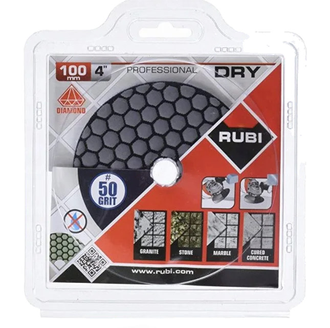 PAD POLERSKI RUBI 100mm grad. 50 62970