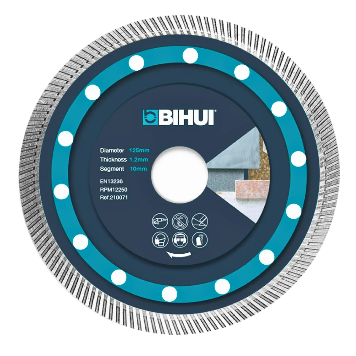 TARCZA BIHUI SUPER THIN Ø125mm 1,2mm, zdjęcie 4