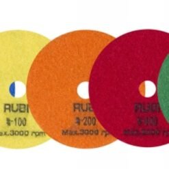 PAD POLERSKI RUBI 100mm grad. 50 62970, zdjęcie 2