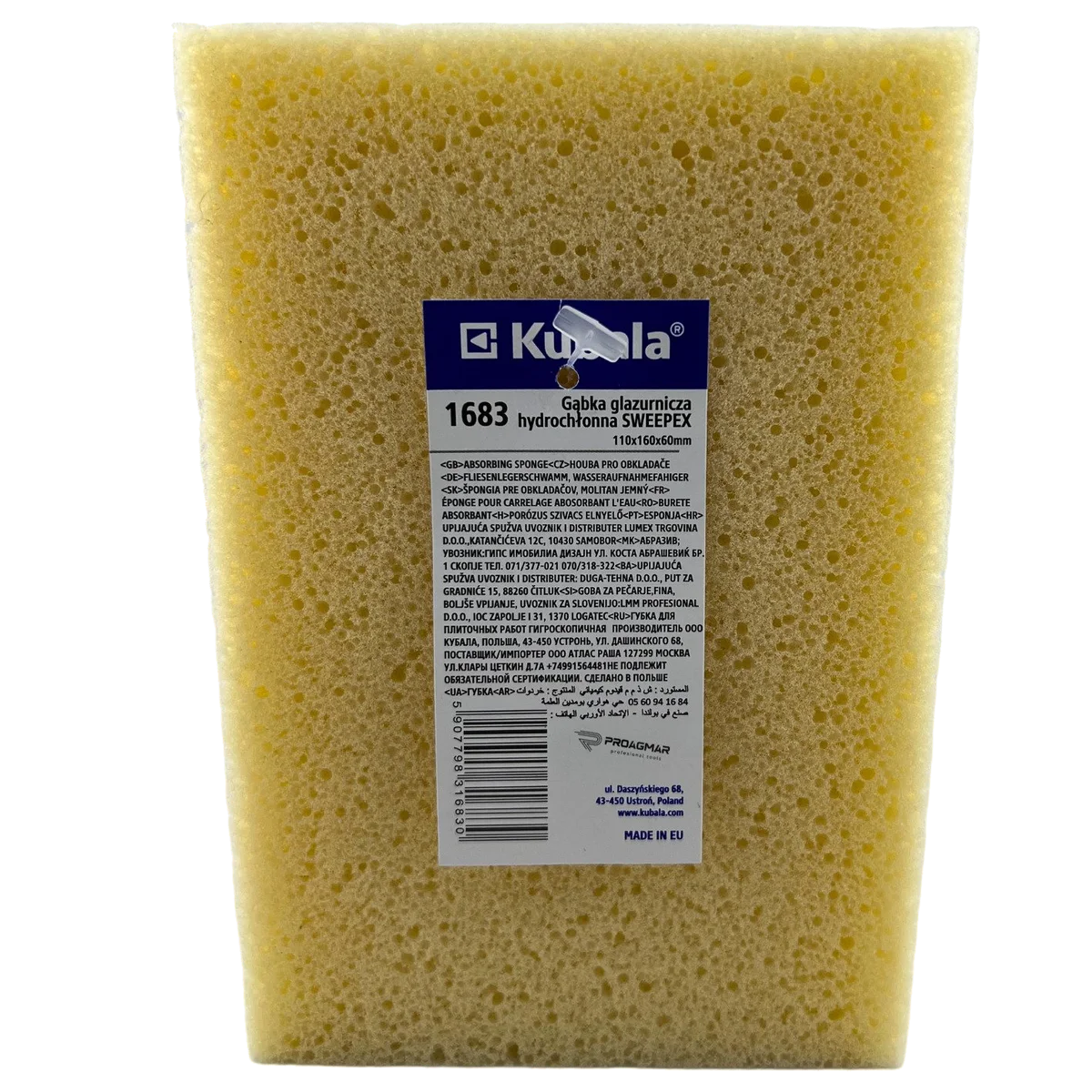 GĄBKA DO FUGOWANIA KUBALA 1683 HYDROCHŁONNA DO FUGI CEMENTOWEJ, zdjęcie 3