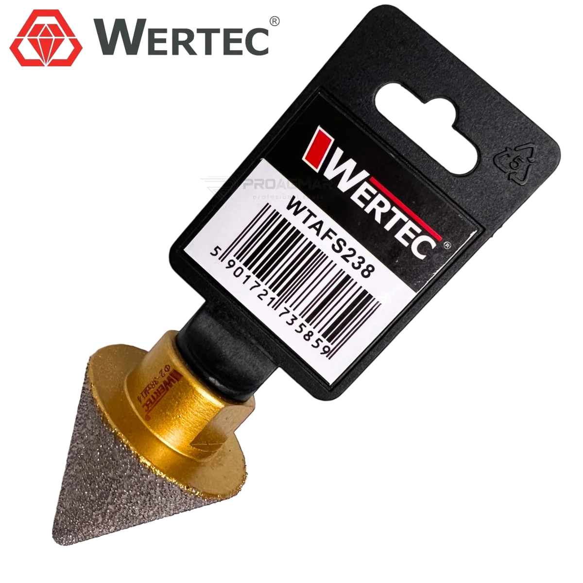 FREZ STOŻEK 2-38mm WERTEC, zdjęcie 2