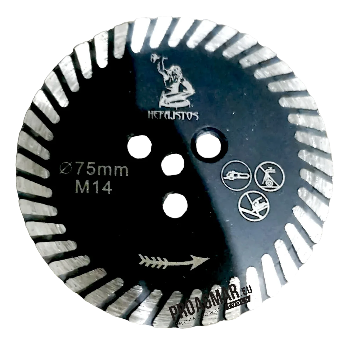TARCZA WYMIENNA HEFAJSTOS 75mm
