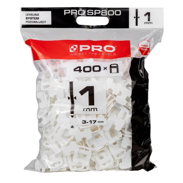 KLIPSY 1mm PRO SP800 400szt