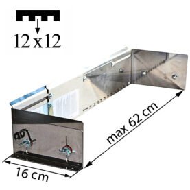 GRZEBIEŃ DO KLEJU REGULOWANA ZĄB 12mm SENDI GLAZE COMB