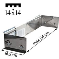 GRZEBIEŃ DO KLEJU REGULOWANA ZĄB 14mm SENDI GLAZE COMB
