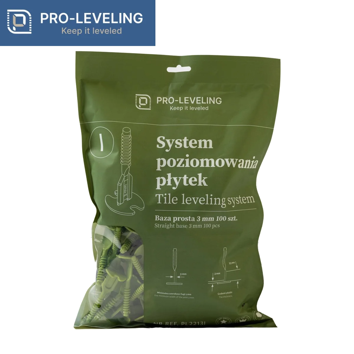 ŚRUBA KLIPS 3mm PRO-LEVELING, zdjęcie 2