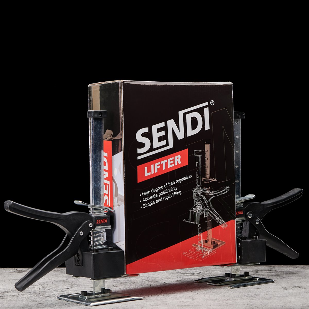 PODNOŚNIK WSPORNIK SENDI LIFTER 2szt DO PŁYTEK MEBLI, zdjęcie 3
