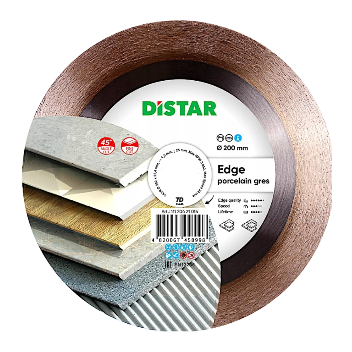 TARCZA DiSTAR EDGE 7D Ø200 45*