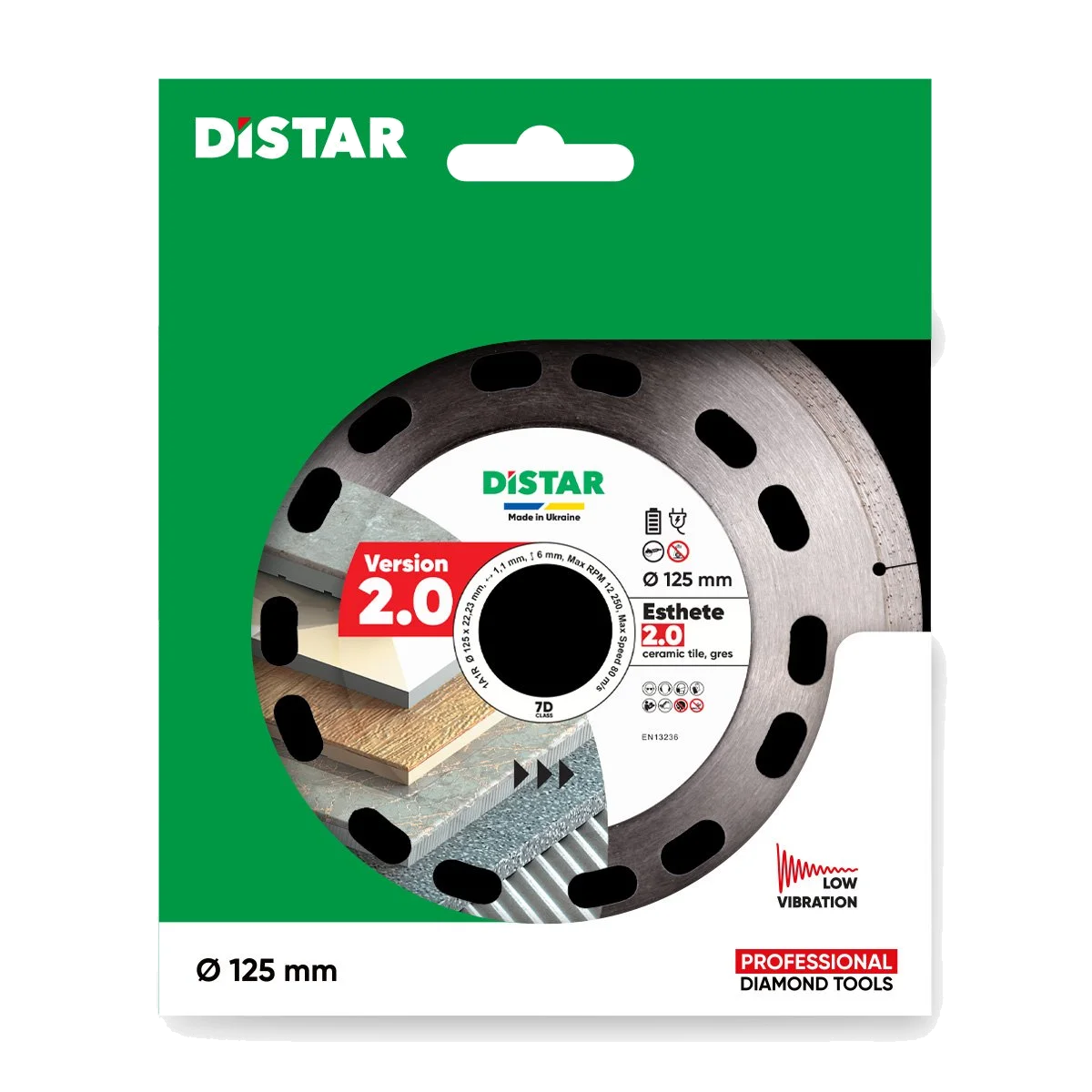 TARCZA DISTAR ESTHETE 2.0 ø125mm, zdjęcie 3