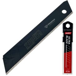 OSTRZA SENDI ULTRABLADE 18mm 10szt CZARNE STAL SK5