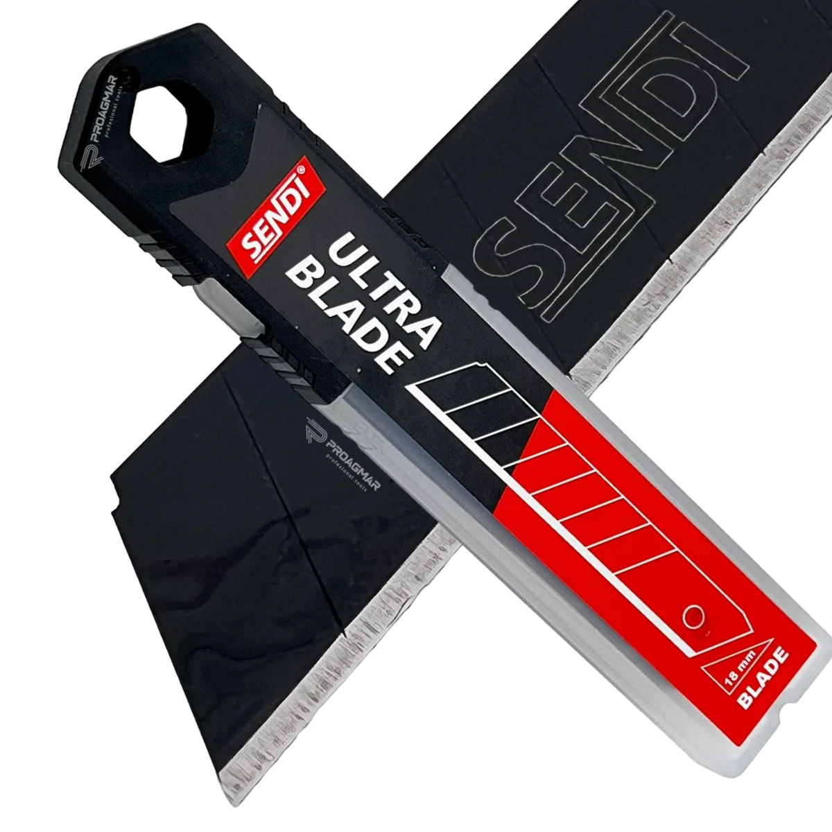 OSTRZA SENDI ULTRABLADE 18mm 10szt CZARNE STAL SK5, zdjęcie 3
