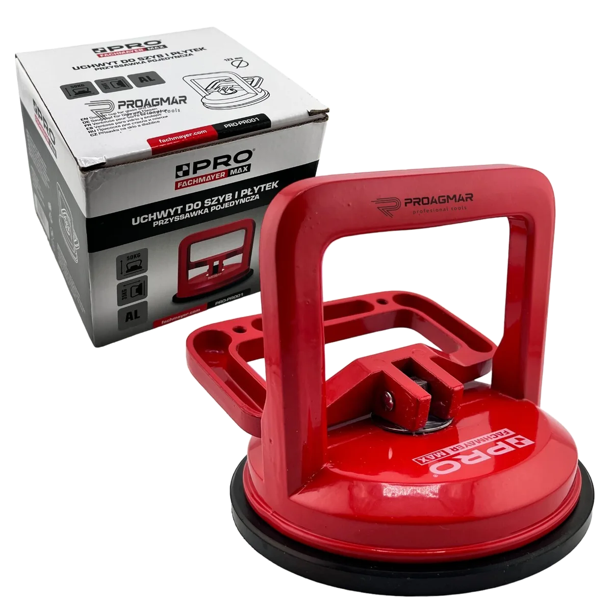 PRZYSSAWKA POJEDYŃCZA ALUMINIOWA 50kg PRO, zdjęcie 7