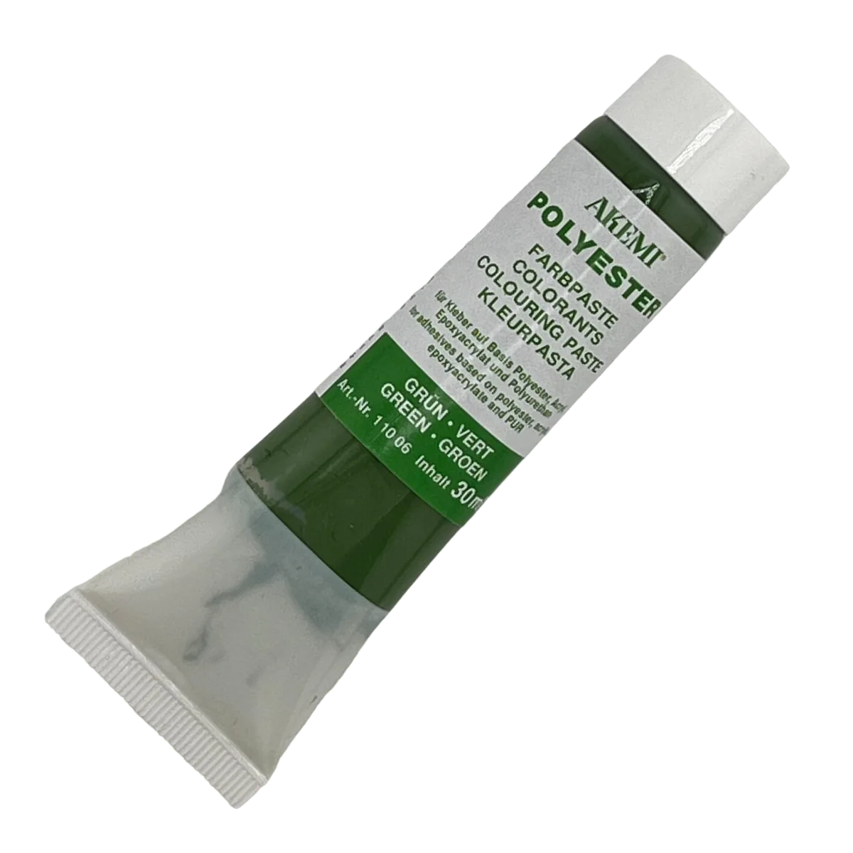 BARWNIK DO ŻYWICY KLEJU AKEMI GREEN ZIELONY 1 10 06
