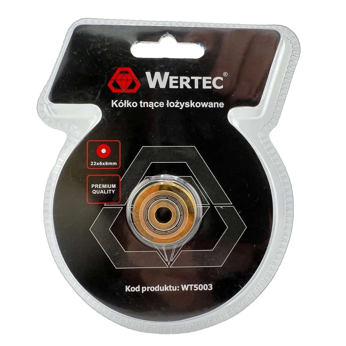 Kółko tnące Ø22 x 6 x 6 mm DO WERTEC WT-TUR WT-EL