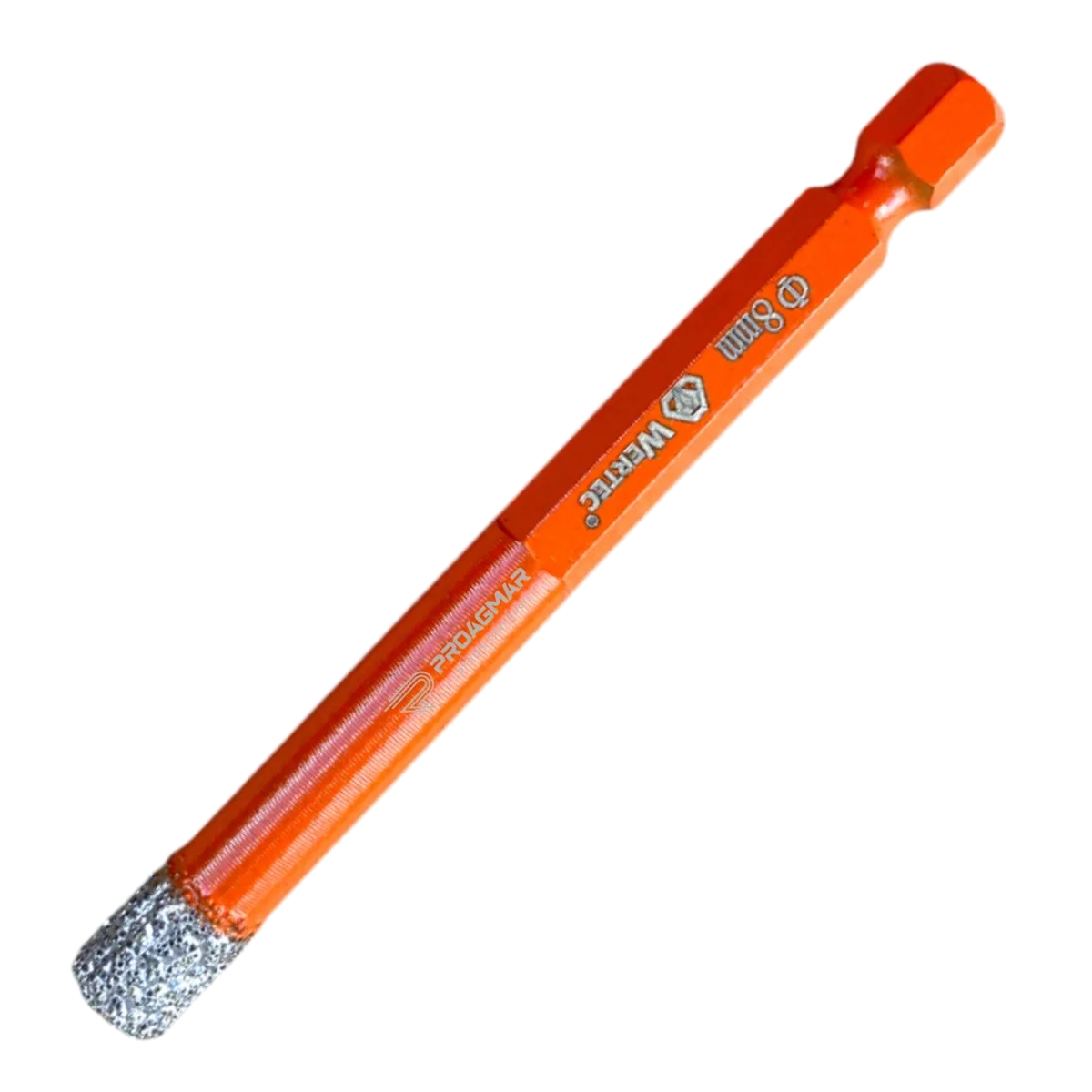 Otwornica - Koronka diamentowa 8 mm x 60 mm WERTEC