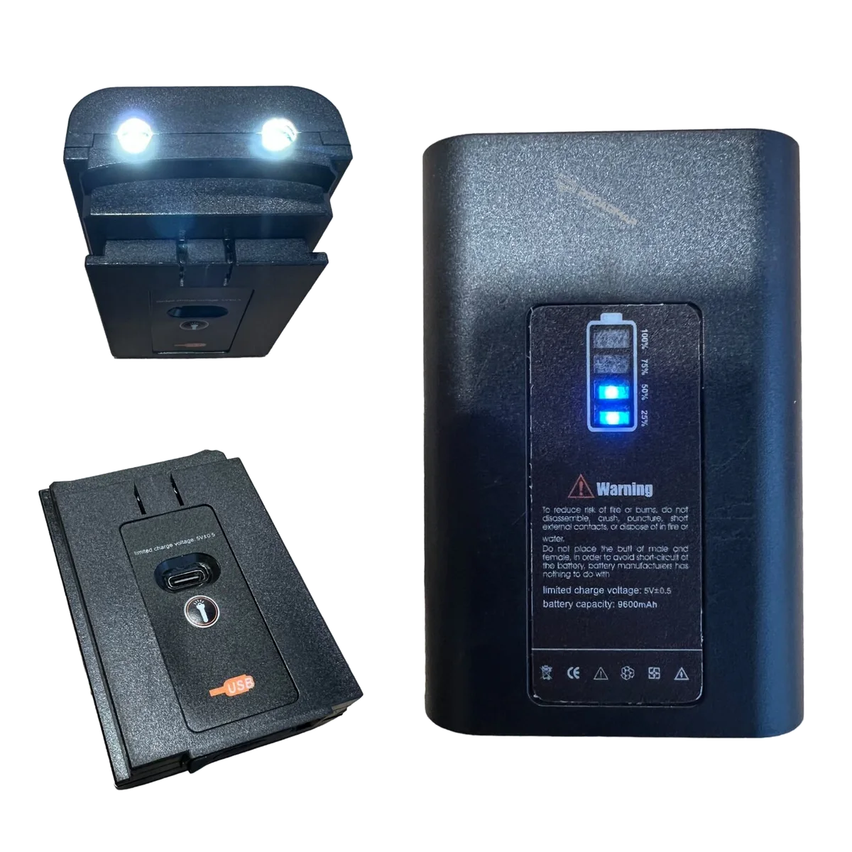 LASER 4x360 WT-6699S WERTEC ZIELONY, zawartość zestawu